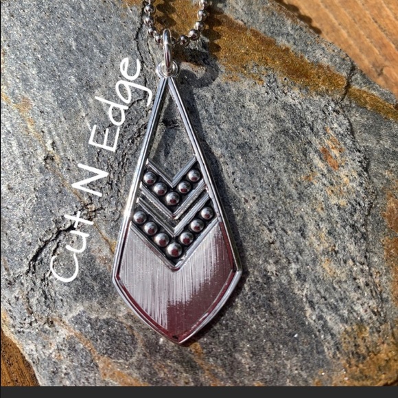 Montana Silversmith Chevron Necklace - Picture 2 of 5